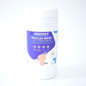 פרוקלס מגבוני ניקוי להסרת שמנים, גריז וצבע – 80 מגבונים