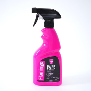 תרסיס פוליש לעור הרכב מחברת  FLAMINGO F029