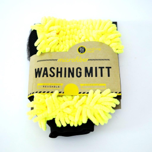 כפפת מיקרופייבר לניקוי וקרצוף הרכב