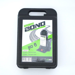 ג'ק בקבוק 6 טון מחברת BOMO שנה אחריות