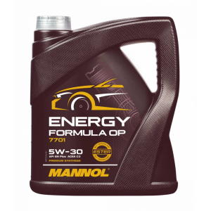MANNOL Energy Formula OP 7701 5W-30 C3 גלון 4 ליטר