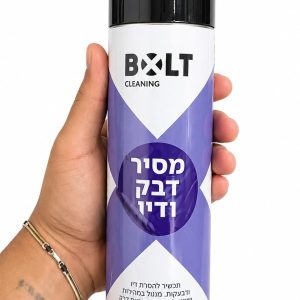 תרסיס מסיר דבק ודיו מבית Bolt - נפח 500 מ''ל